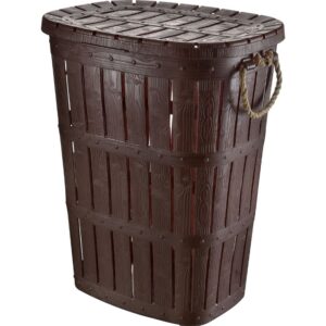 Tuffex botanica laundry hamper 62L with rope handle TP468