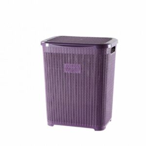 Violet Bamboo Laundry Basket 1014