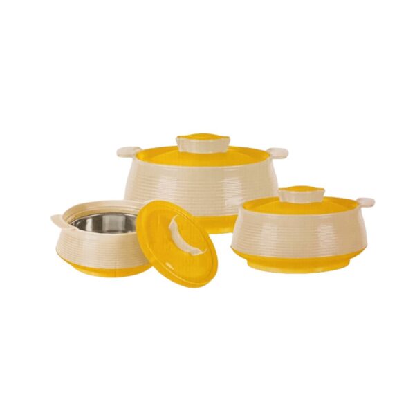 MILTON Venice Insulated Casserole Set 1L, 1.5L & 2.5L