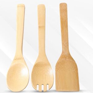 DELCASA 3Pcs Bamboo Utensils DC1680