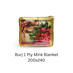 Burj 1Ply Mink Blanket 200x240