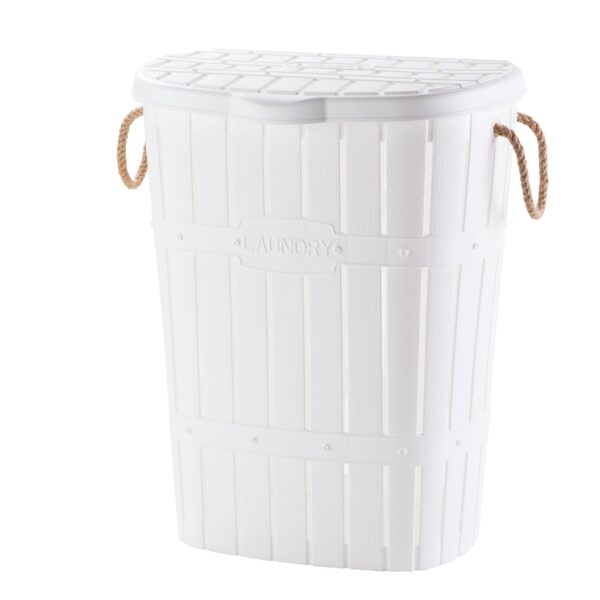 Violet House Bamboo Rope Laundry Basket