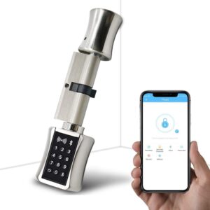 Stainless Steel Smart lock cylinder EY-F205