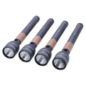 Geepas Rechargeable Waterproof LED Flashlight GFL51015N