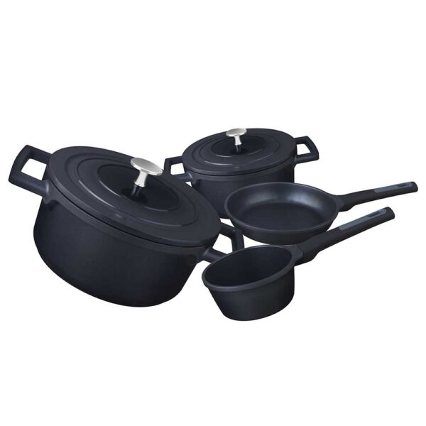 Royalford 6Pcs Cast Aluminium Cookware Set RF9846