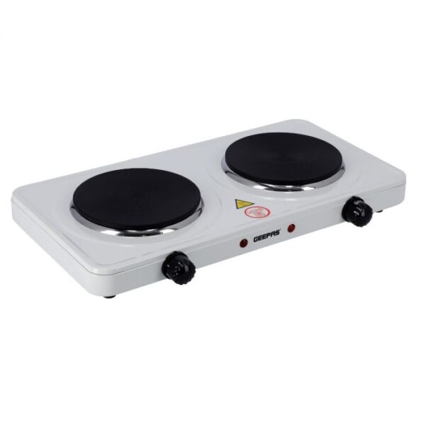 Geepas Double Hot Plate 155+155MM 2000WTS GHP32014