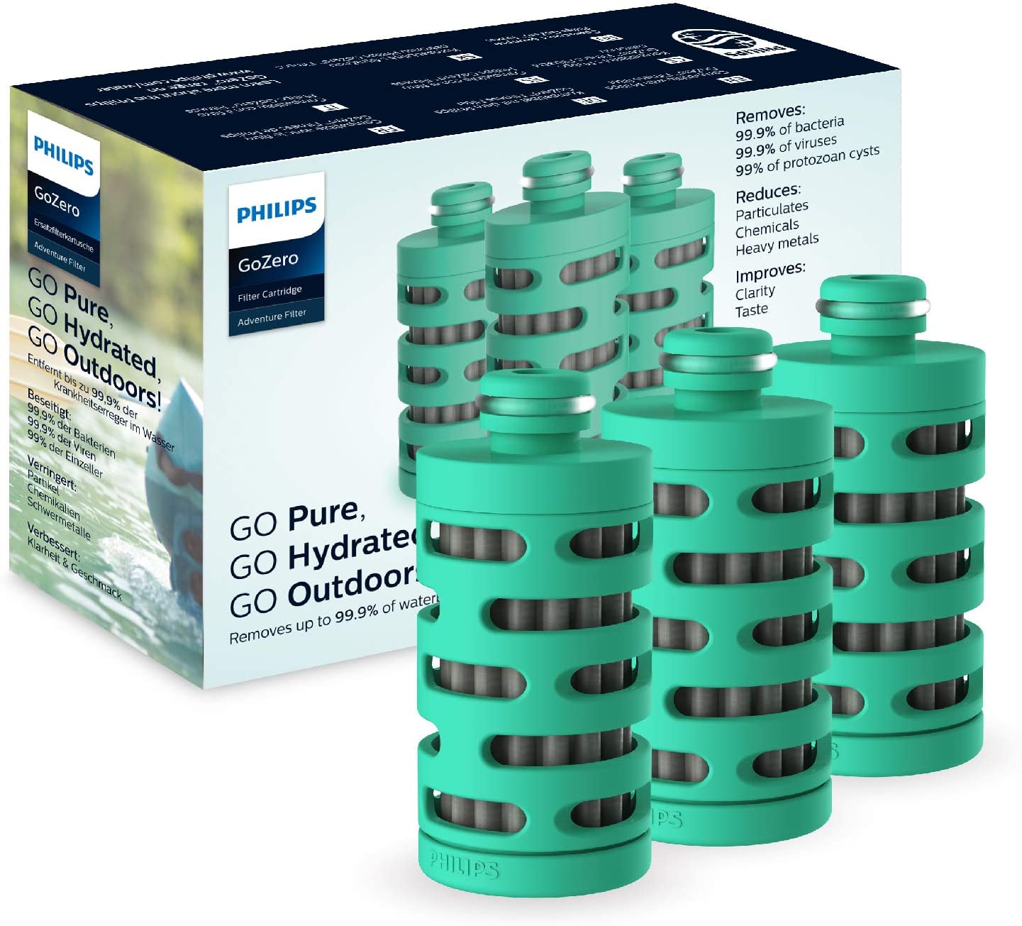 Philips GoZero filter cartridge awp294