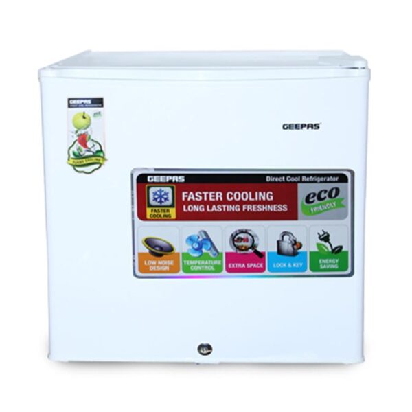 Geepas Mini Refrigerator 60L GRF654WPE