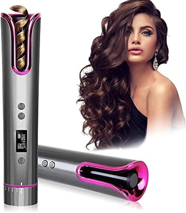 Cordless Automatic Hair Curler 34W