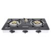 Geepas 3 Burner Glass Top Gas Cooker Gk6880