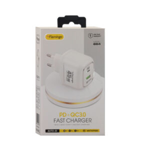 Flamingo USB/Type C Adapter 45W PD+QC3.0