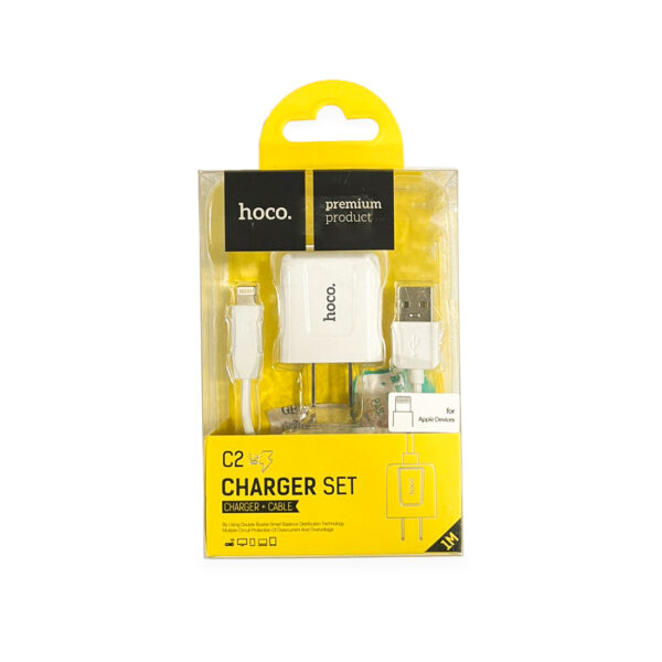Hoco C2 Iphone Charger Set