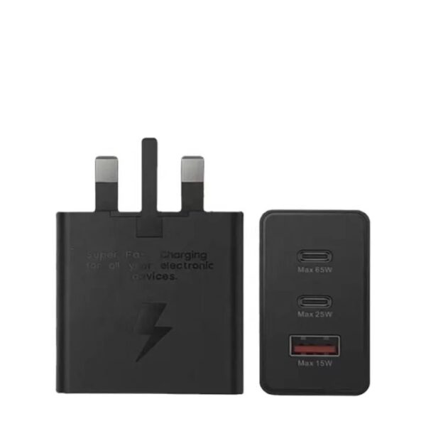Samsung Power Adapter Triple Ports 65W Replica