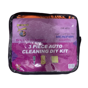 Microfiber 3 Pcs Auto Cleaning Kit KHF-4010