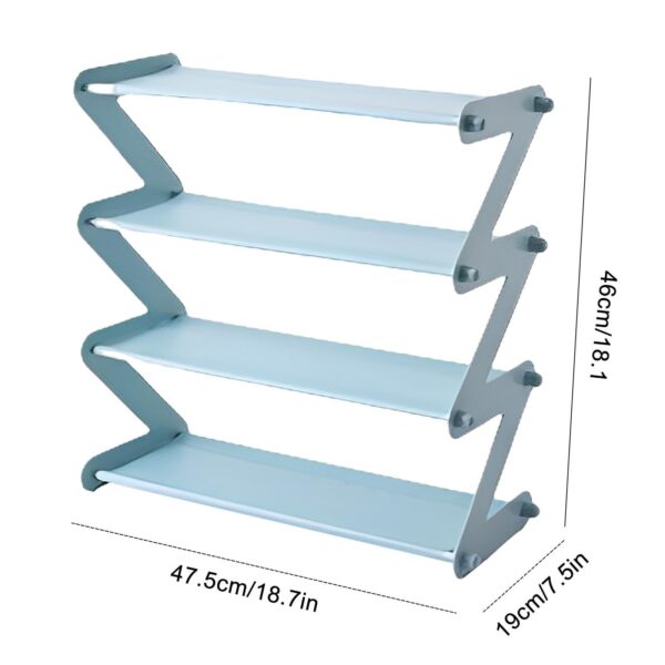 YH Simplicity Z-Shaped Shoe Rack YH8802-5