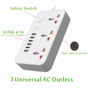 Z64 6USB Socket 3 Power