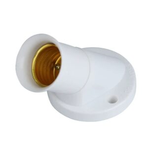 Bending Lamp Holder E27 - White