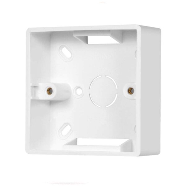 Wall Mounting Box (86 x 86)mm- Single
