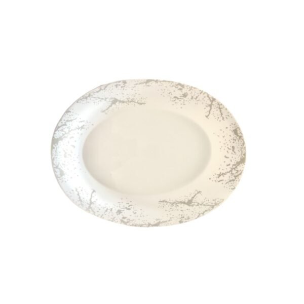 Opal Astra Silver Oval Dish 35x26CM 1010-914