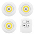 LED Light With Remote Control (SET x 3PCS)